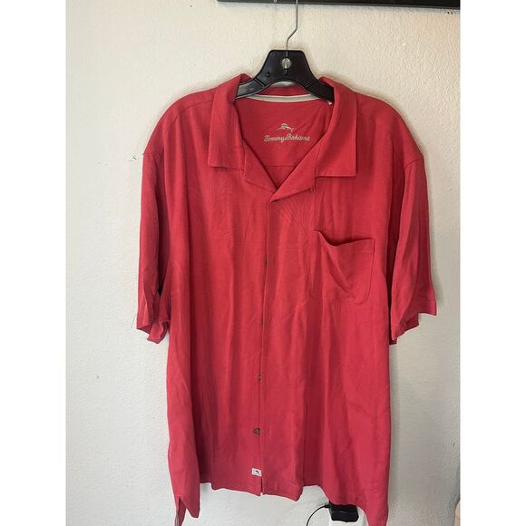 Tommy Bahamas button down‎ silk XL - Picture 1 of 5